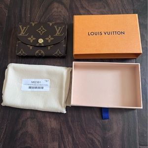 Brand new Louis Vuitton Rosalie wallet